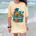 Preschool Graduation 2025 Pre-k Graduate Kids Boys Girls Comfort Color Blast T-Shirt Citrine