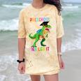 Preschool Graduation Class Of 2022 Graduate Dinosaur Kids Comfort Color Blast T-Shirt Citrine