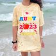 Proud Aunt Of 2023 Pre-K Graduate Senior Graduation Matching Comfort Color Blast T-Shirt Citrine