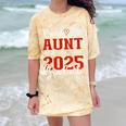 Proud Aunt Of a Class Of 2025 Graduate For Graduation Comfort Color Blast T-Shirt Citrine