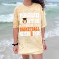 Proud Auntie Of a Basketball Senior 2026 Graduation Gifts Comfort Color Blast T-Shirt Citrine