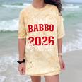 Proud Babbo Of a Class Of 2026 Graduate For Graduation Comfort Color Blast T-Shirt Citrine