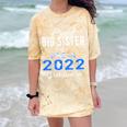 Proud Big Sister Of Pre K School Graduate 2022 Graduation Comfort Color Blast T-Shirt Citrine