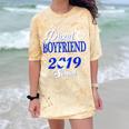 Proud BOYFRIEND Of A Class 2019 Senior Tee Graduation Comfort Color Blast T-Shirt Citrine