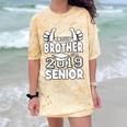 Proud Brother Of A 2019 Senior School Graduation Shirt Comfort Color Blast T-Shirt Citrine