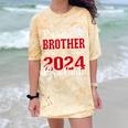 Proud Brother Of a Class Of 2024 Graduate For Graduation Comfort Color Blast T-Shirt Citrine