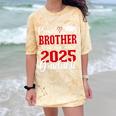 Proud Brother Of A Class Of 2025 Graduate Senior Graduation Comfort Color Blast T-Shirt Citrine
