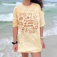 Proud Class Of 2026 Graduate Doodle Senior Graduation Premium Tri-Blend Comfort Color Blast T-Shirt Citrine