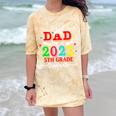 Proud Dad Of A 2023 5th Grade Graduate Graduation Family Comfort Color Blast T-Shirt Citrine