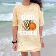Proud Dad Of A 2026 Senior Basketball Graduation Leopard Comfort Color Blast T-Shirt Citrine