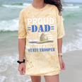 Proud Dad Of A State Trooper Police Officer Graduation Comfort Color Blast T-Shirt Citrine
