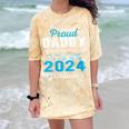 Proud Daddy Of 5th Grade Graduate 2024 Family Graduation Comfort Color Blast T-Shirt Citrine