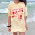 Proud Educated Latina Graduation Masters Degree PhD Comfort Color Blast T-Shirt Citrine