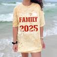 Proud Family Of a Class Of 2025 Graduate For Graduation Comfort Color Blast T-Shirt Citrine