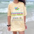 Proud Father Of PreK School Graduate 2024 Graduation Father Premium Comfort Color Blast T-Shirt Citrine