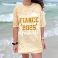 Proud Fiance Of A 2025 Graduate Fiance Graduation 2025 Senio Comfort Color Blast T-Shirt Citrine