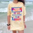Proud Grandma Of A 2019 Graduate Senior Class Graduation Comfort Color Blast T-Shirt Citrine