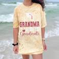 Proud Grandma Of 2025 College Graduate Family Graduation Comfort Color Blast T-Shirt Citrine