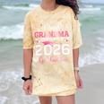 Proud Grandma Of A 2026 Senior Class Of 2026 Graduation Comfort Color Blast T-Shirt Citrine