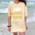 Proud Grandpa Of a Class Of 2026 Graduate For Graduation Comfort Color Blast T-Shirt Citrine