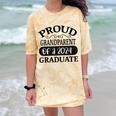 Proud Grandparent Of A Class Of 2024 Graduate Graduation Comfort Color Blast T-Shirt Citrine
