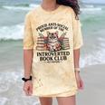 Proud Introverted Book Club Anti Social Reader Pet Cat Comfort Color Blast T-Shirt Citrine Proud Introverted Book Club Anti Social Reader Pet Cat Comfort Color Blast T-Shirt Citrine