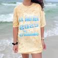 Proud Lil Brother Of 2025 Graduate College Shirt Graduation Comfort Color Blast T-Shirt Citrine