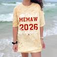 Proud Memaw Of a Class Of 2026 Graduate For Graduation Comfort Color Blast T-Shirt Citrine