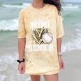 Proud Mimi Of A 2026 Senior Baseball Graduation Leopard Comfort Color Blast T-Shirt Citrine