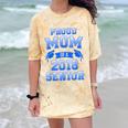 Proud Mom Of 2018 Senior Graduation T Shirt Comfort Color Blast T-Shirt Citrine