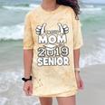 Proud Mom Of A 2019 Senior School Graduation Shirt Comfort Color Blast T-Shirt Citrine