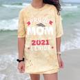Proud Mom Of a 2021 Senior Year School Graduation Party Comfort Color Blast T-Shirt Citrine