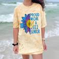 Proud Mom Of a 2022 Senior Shirt Graduation 2022 Women's Comfort Color Blast T-Shirt Citrine