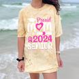 Proud Mom Of A 2024 Senior Graduation Comfort Color Blast T-Shirt Citrine Proud Mom Of A 2024 Senior Graduation Comfort Color Blast T-Shirt Citrine