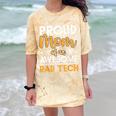 Proud Mom Of An Awesome Rad Tech Graduation Matching Family Comfort Color Blast T-Shirt Citrine