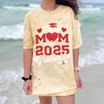 Proud Mom Of a Class Of 2025 Graduate Senior Graduation Comfort Color Blast T-Shirt Citrine