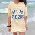 Proud Mom Of a Class Of 2026 Graduate Senior Graduation Comfort Color Blast T-Shirt Citrine