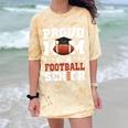 Proud Mom Of a Football Senior 2026 Graduation Gifts Comfort Color Blast T-Shirt Citrine