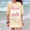 Proud Mom Of The Graduate Senior Class 2019 Graduation Party Comfort Color Blast T-Shirt Citrine