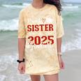 Proud Sister Of a Class Of 2025 Graduate For Graduation Comfort Color Blast T-Shirt Citrine