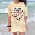 Proud Sister Queen Graduation Shirt African American Comfort Color Blast T-Shirt Citrine