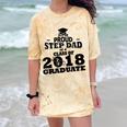 Proud Step Dad Of A Class Of 2018 Tee Graduate Graduation Z1 Comfort Color Blast T-Shirt Citrine