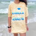 Proud Uncle Of Two 2024 Graduate Class 2024 Graduation Comfort Color Blast T-Shirt Citrine
