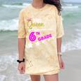 Queen 6th Grade Graduation For Girls Comfort Color Blast T-Shirt Citrine