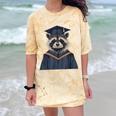 Raccoon Graduation Comfort Color Blast T-Shirt Citrine