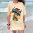 Retro 90s Boombox Nostalgia Party For Music Lovers Men Women Comfort Color Blast T-Shirt Citrine