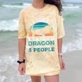 Retro Bearded Dragon Introvert For Lizard Lovers Comfort Color Blast T-Shirt Citrine