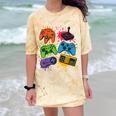 Retro Gamer Controller 80s 90s Video Game Arcade Nostalgia Comfort Color Blast T-Shirt Citrine Retro Gamer Controller 80s 90s Video Game Arcade Nostalgia Comfort Color Blast T-Shirt Citrine