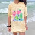 Retro Soft Drinks 80s 90s Nostalgia Cute Anime Aesthetic Tee Comfort Color Blast T-Shirt Citrine
