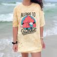 Retro Toon Introvert Sarcasm Anti-Social Nihilism Comfort Color Blast T-Shirt Citrine